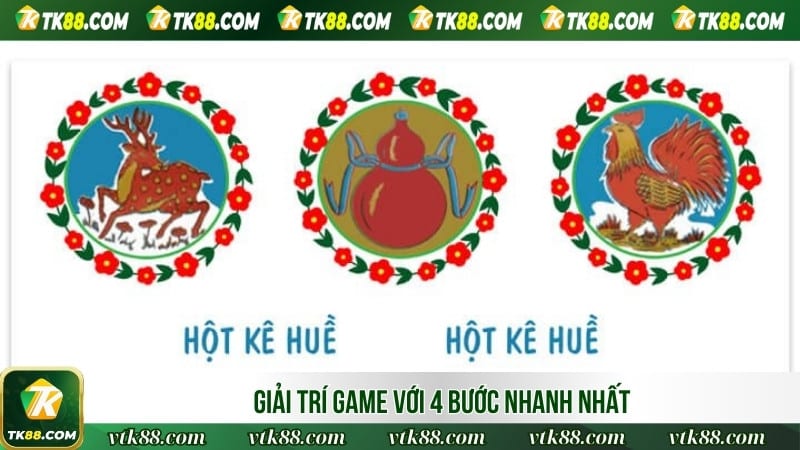 Giải trí game với 4 bước nhanh nhất