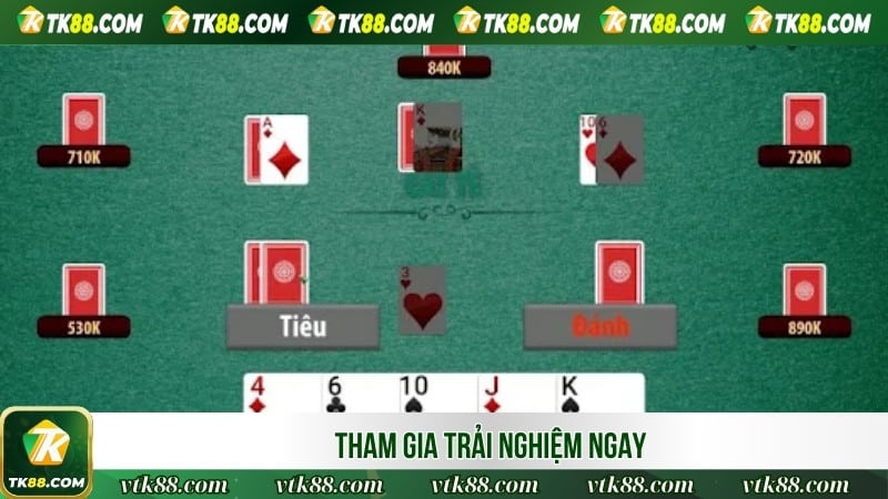 Tham gia giải trí tại sảnh game bài TK88 ngay