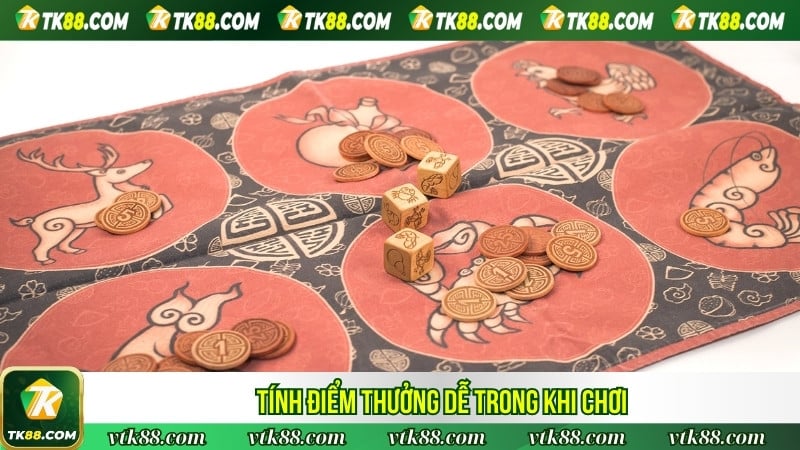 Tính điểm thưởng dễ trong khi chơi