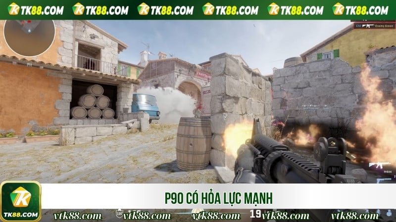 P90 có hỏa lực mạnh